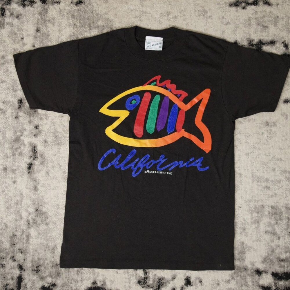 Vintage 1987 SGT. Leisure California Single Stitch T-Shirt